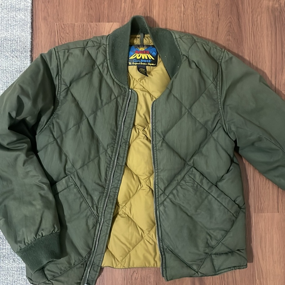 vintage eddie bauer quilted jacket